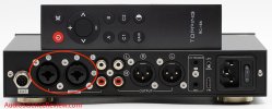 Topping A70 Pro Headphone Amplifier Balanced Preamplifier back panel remote Review.jpg
