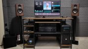 Yamaha A-S701 Acoustic Energy AE500 Kef Kube 8.jpg
