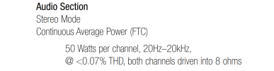 AVR 140 Continuous average power ( FTC) 50 watts THD.png