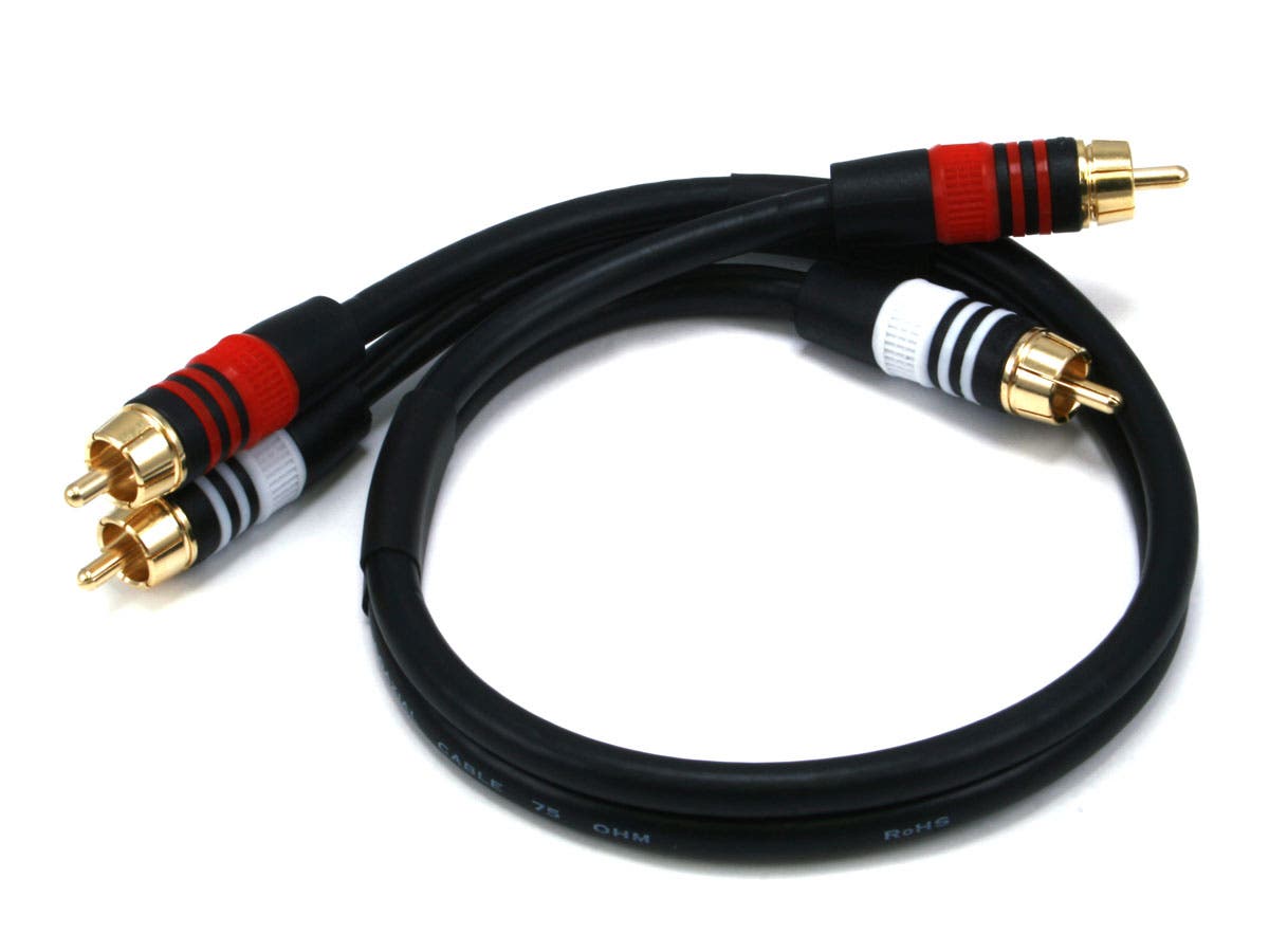 BJC Coaxial Digital Audio Cable, 6 Foot, Black