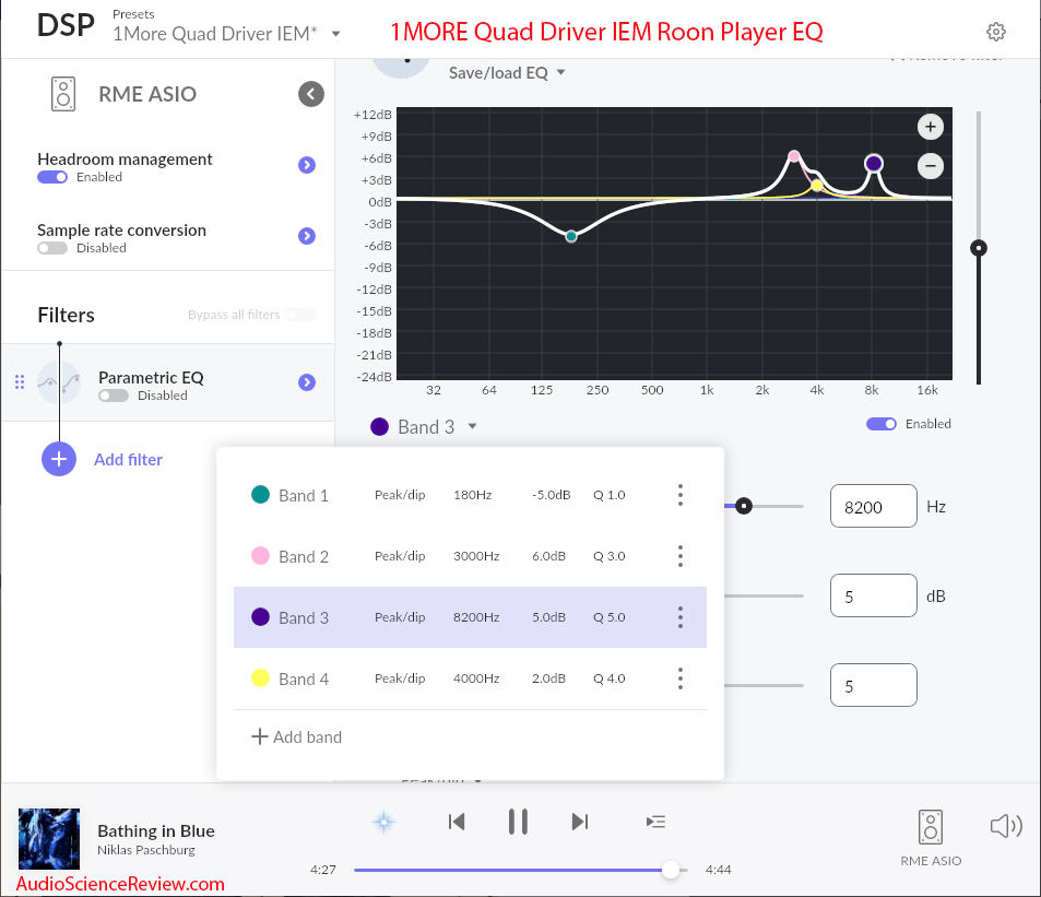 1MORE Quad Driver In-Ear Headphones IEM equalization eq THX.png