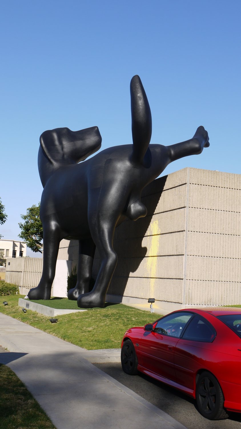 201302_OCMA-RichardJacksonBadDogStatue38.JPG