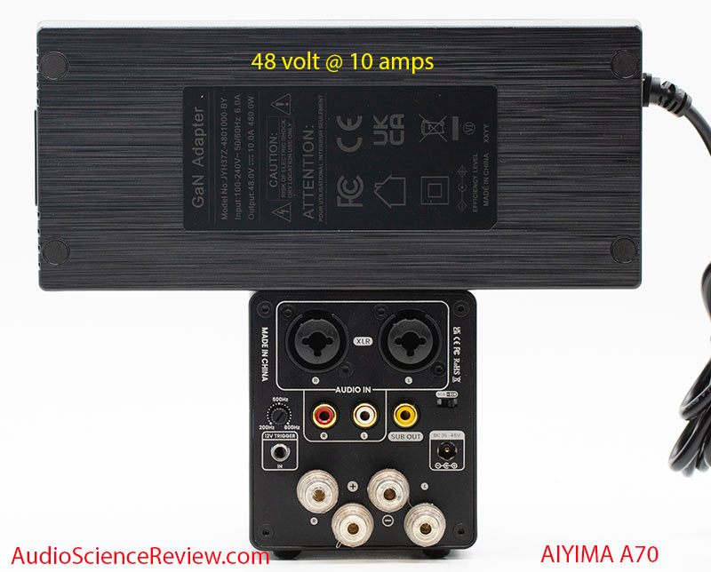 AIYIMA A70 Class D Stereo Amplifier with PFFB balanced back panel GAN power Supply Review.jpg