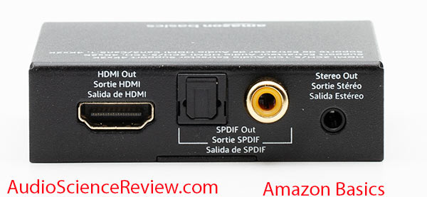 Amazon Basics HDMI Extractor 4k back panel Review.jpg