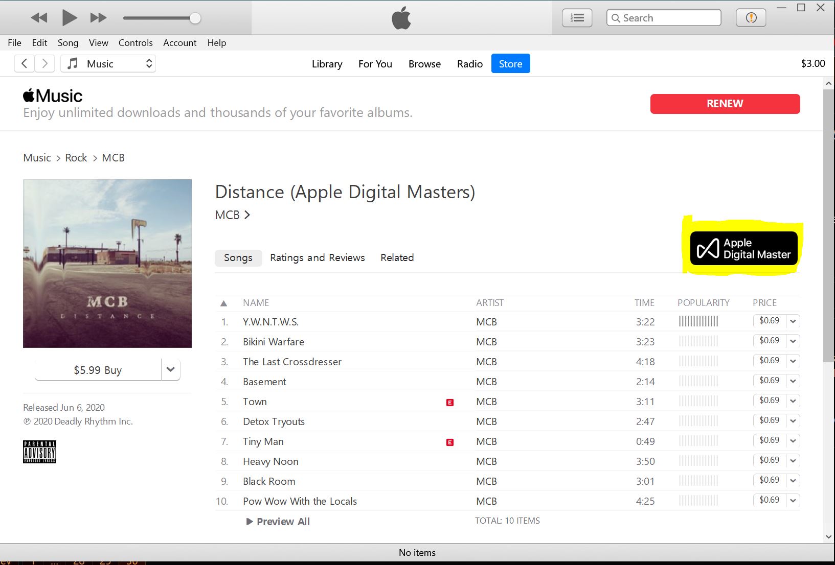 apple digital masters search on itunes windows app - track shows icon logo for ADM.JPG