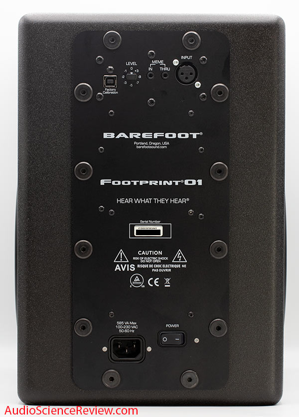 Barefoot Footprint 01 review back panel controls studio monitor.jpg