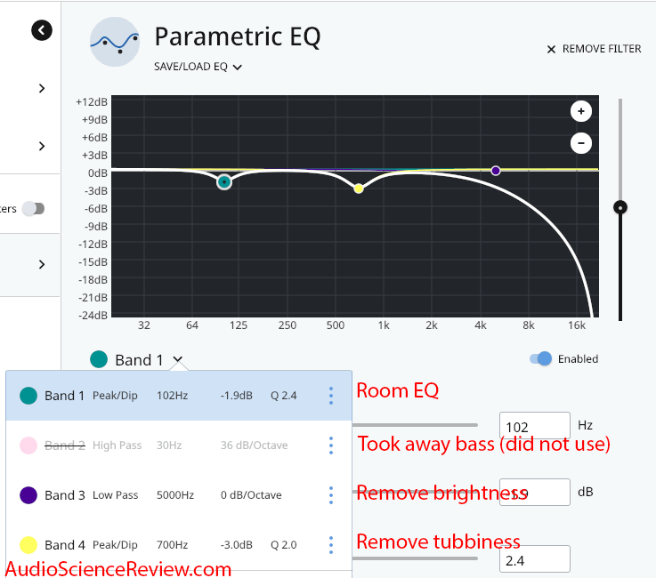 BIC DV62Si 2-way bookshelf Roon EQ Correction Speaker.png