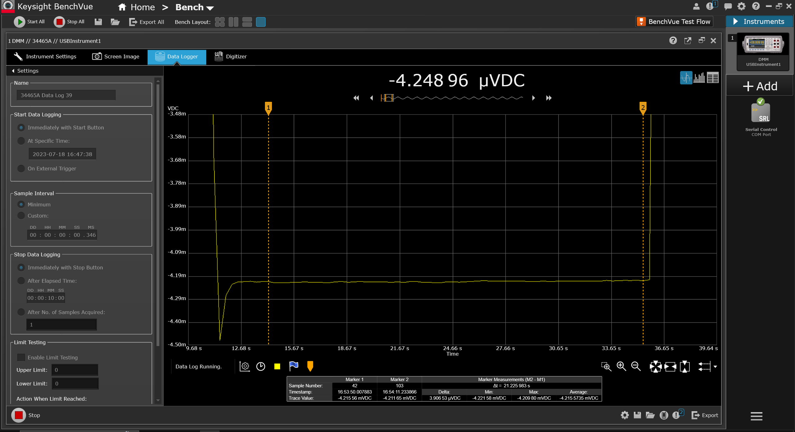 BUCKEYEAMPS Hypex NCx500 Amplifier 2channel @ON Med Ch1 DC 4 Ohms Load Avr at Stb.PNG