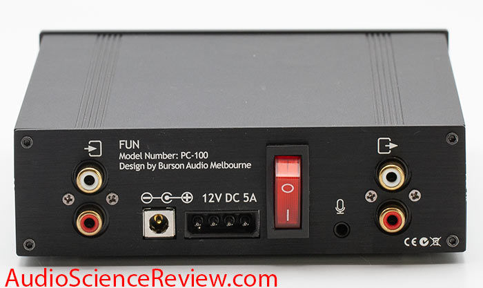 Burson FUN PC-100 Headphone Amplifier PC back panel inputs Audio Review.jpg