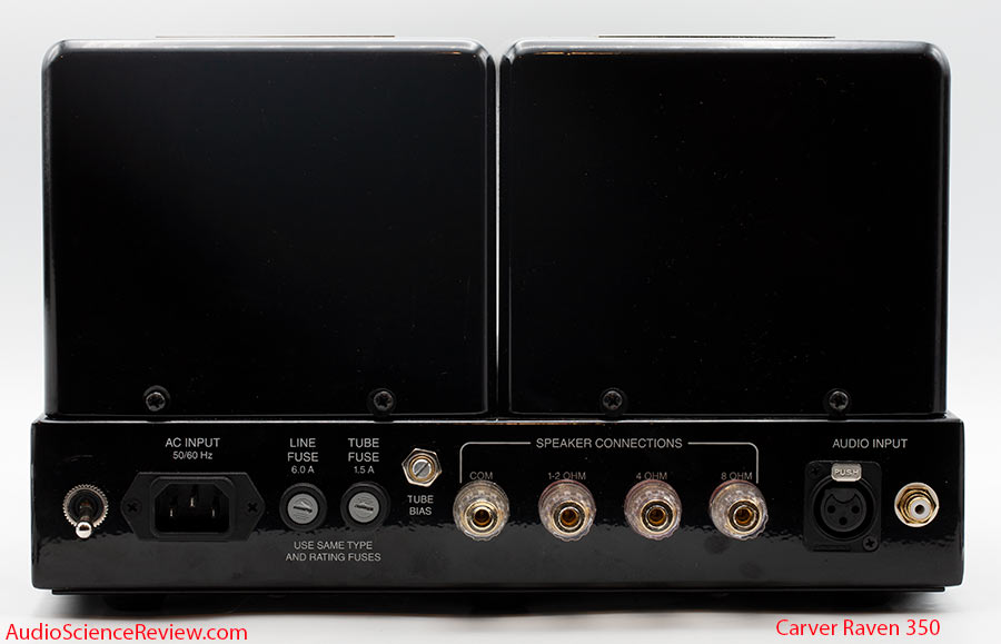 Carver Raven Monoblock 350 watts Amplifier XLR RCA Tube Review.jpg