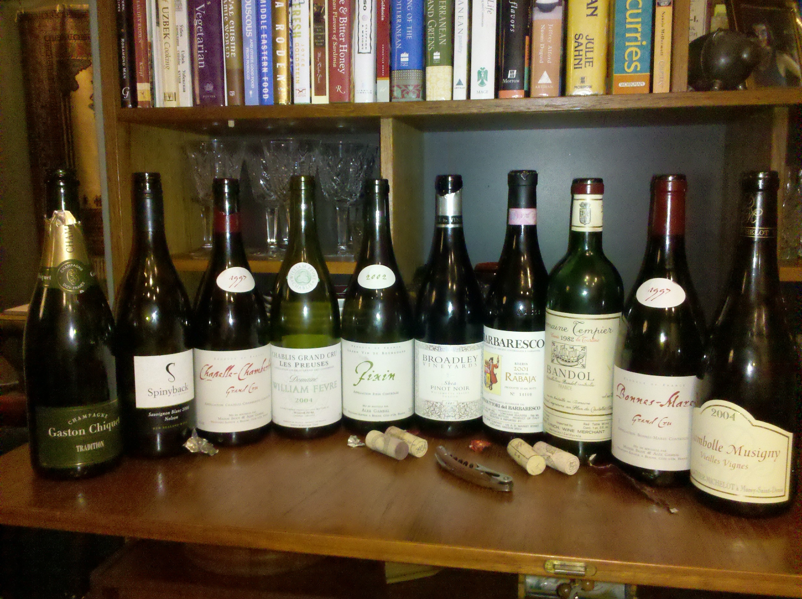 Chip to Turkey party wine lineup.jpg