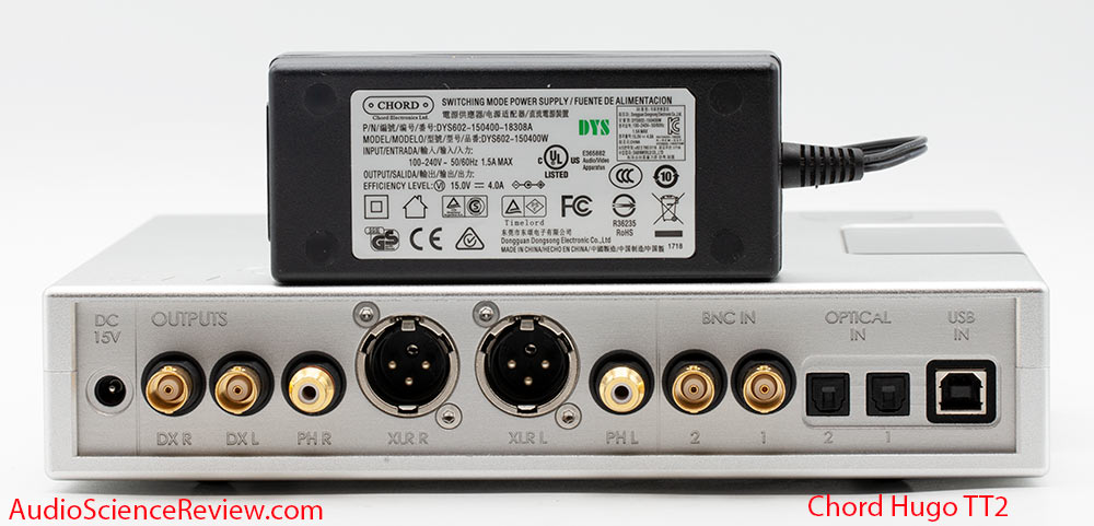 Chord Hugo TT2 DAC Balanced Stereo Audio Back panel power supply remote Review.jpg