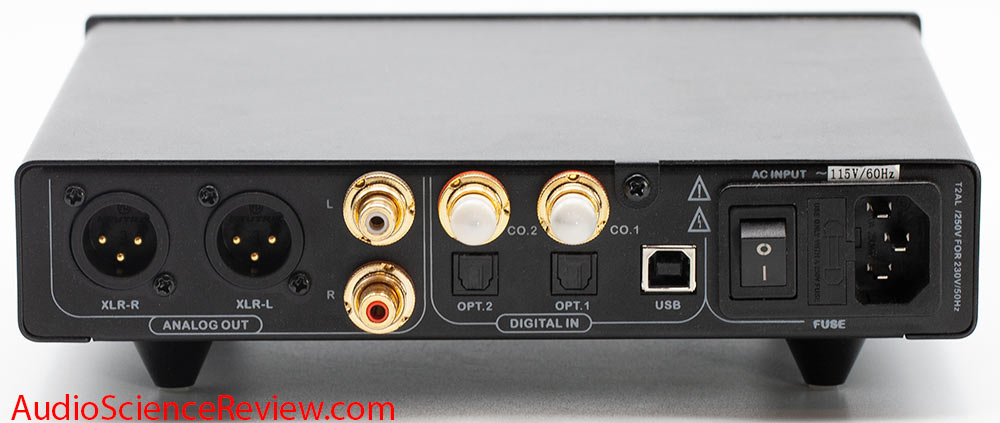 Denafrips ARES II R2R USB DAC DSD Back Panel Connectors Audio Review.jpg