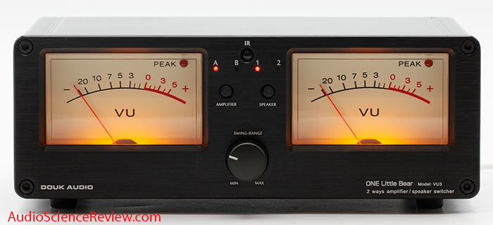 Douk VU3 Amplifier VU meter switch box switcher review.jpg