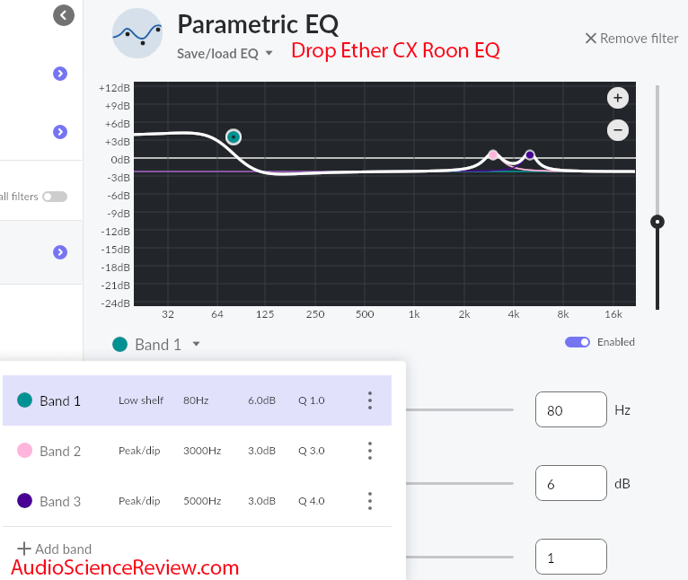 Drop Massdrop Ether CX Roon Player parametric EQ planar headphone.png