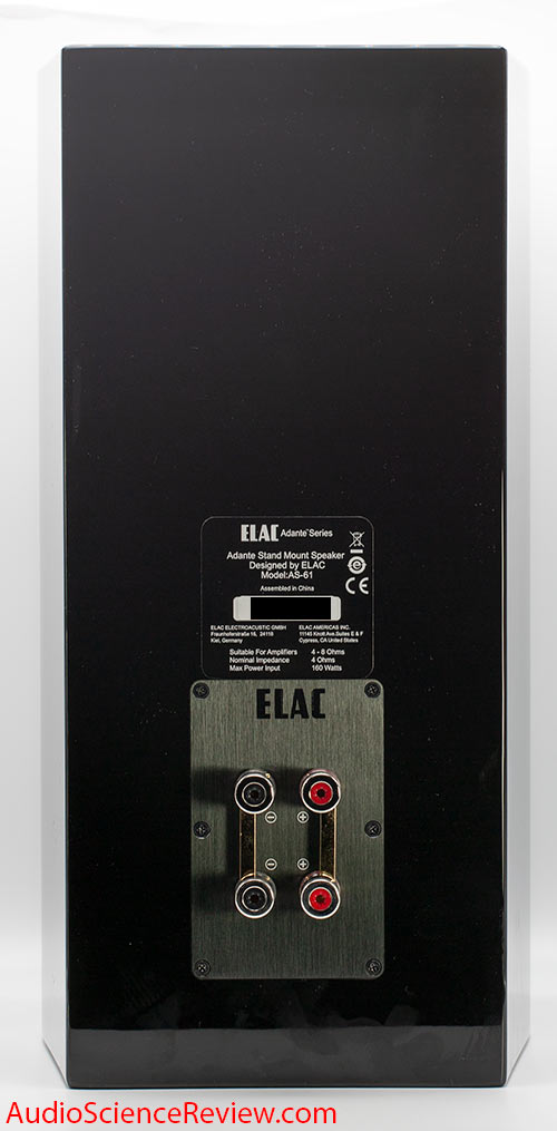 Elac Adante AS-61 Bookshelf Speaker Bi-wire bi-amp connectors back Audio Review.jpg