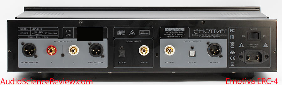 Emotiva ERC-4 CD Player DAC balanced rear panel review.jpg