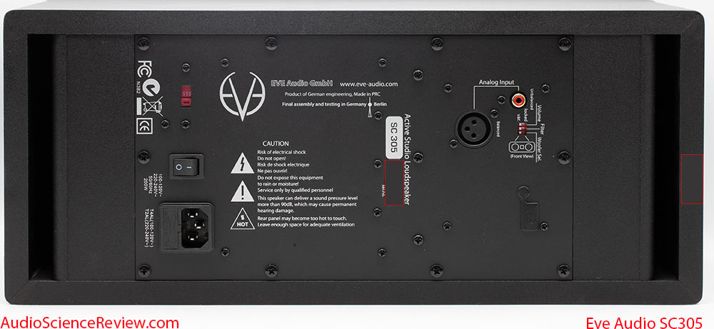 Eve Audio SC305 3-way studio monitor speaker Back Panel Review.jpg