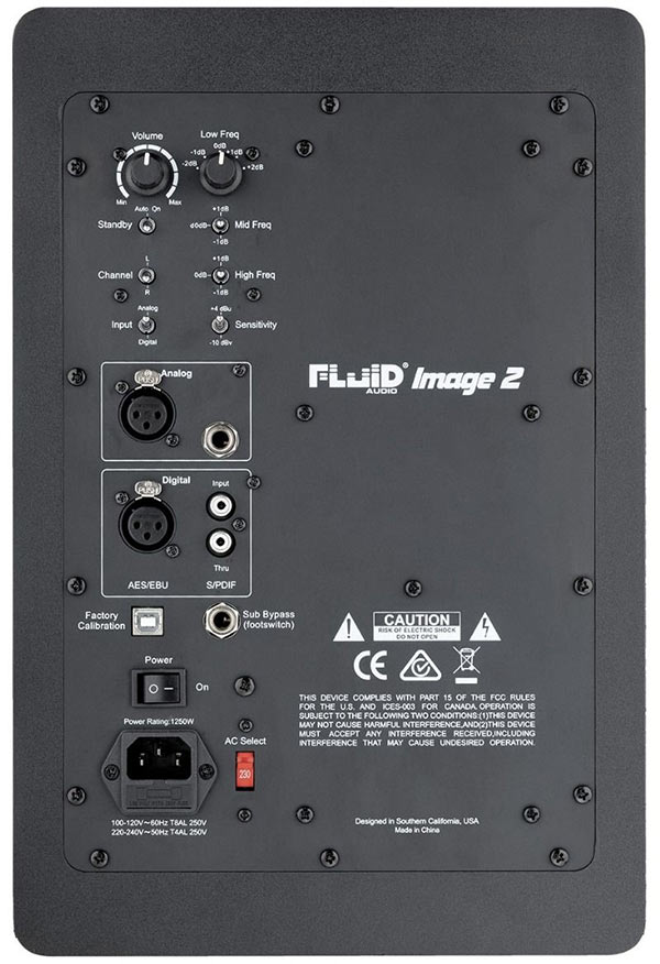 Fluid Audio Image 2 Measurements back panel reference studio monitor.jpg