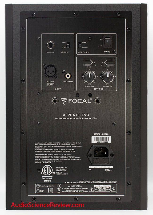 Focal Alpha 65 EVO Measurements Review Back Panel Powered Studio Monitor Speaker.jpg