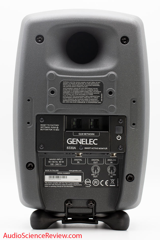 Genelec 8330a Review back panel Powered Studio Monitor.jpg