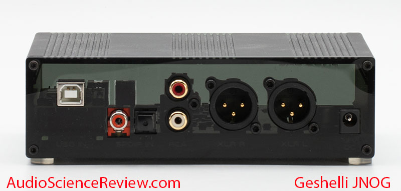 Geshelli JNOG Review back panel Balanced stereo usb DAC.jpg