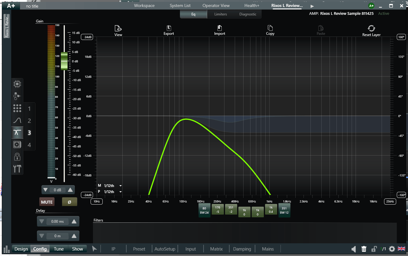 Grimanisystems RIXOS-L CEA2034 Woofer 1  frequency response measurements home theater active s...png