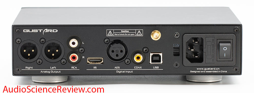 Gustard A18 DAC USB RCA Balanced Back Panel Outputs XLR Bluetooth  Stereo Review.jpg