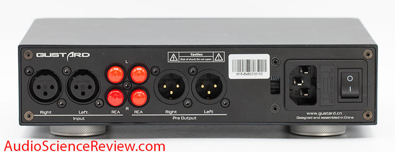 Gustard H16 Review Headphone Amplifier Balanced back panel.jpg