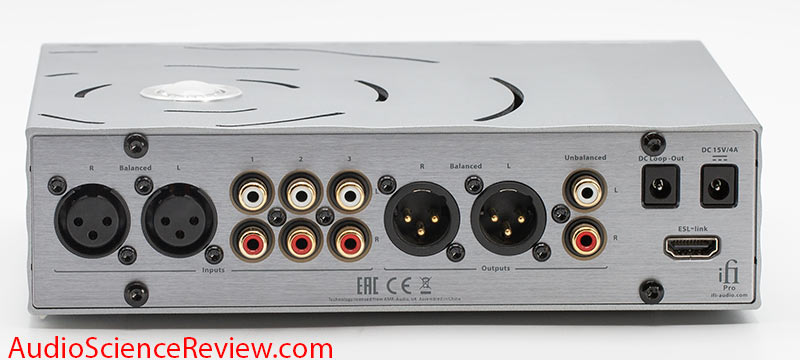 ifi Pro ICAN Preamplifier Headphone Amp Solid State Tube Back Inputs and Outputs Audio Review.jpg