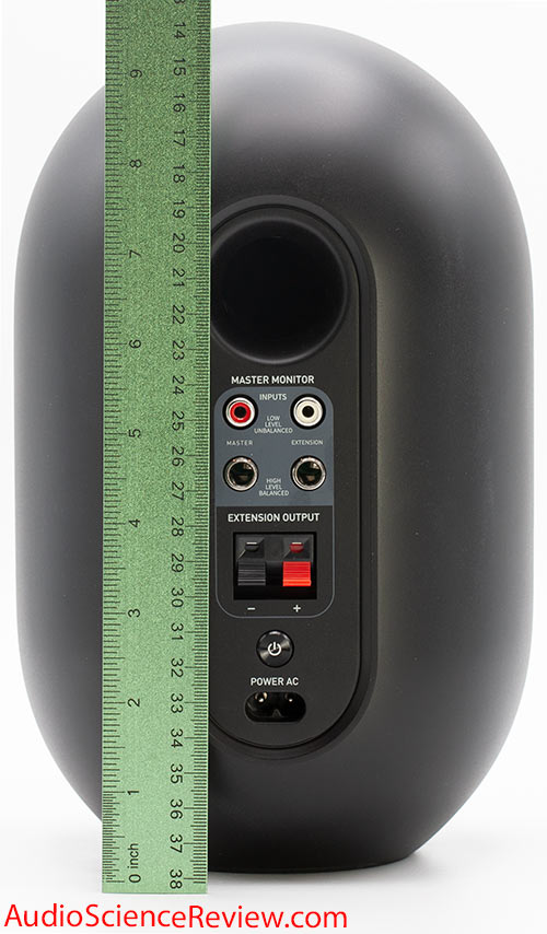 JBL One Series 104 Powered Monitor Speaker Back Panel Connectors Review.jpg