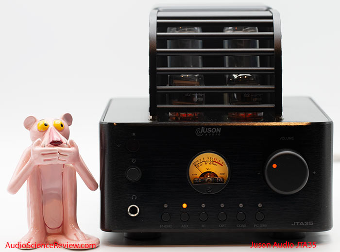 Juson Audio JTA35 Tube Stereo Amplifier DAC Headphone Amplifier Phono stage VU meter review.jpg