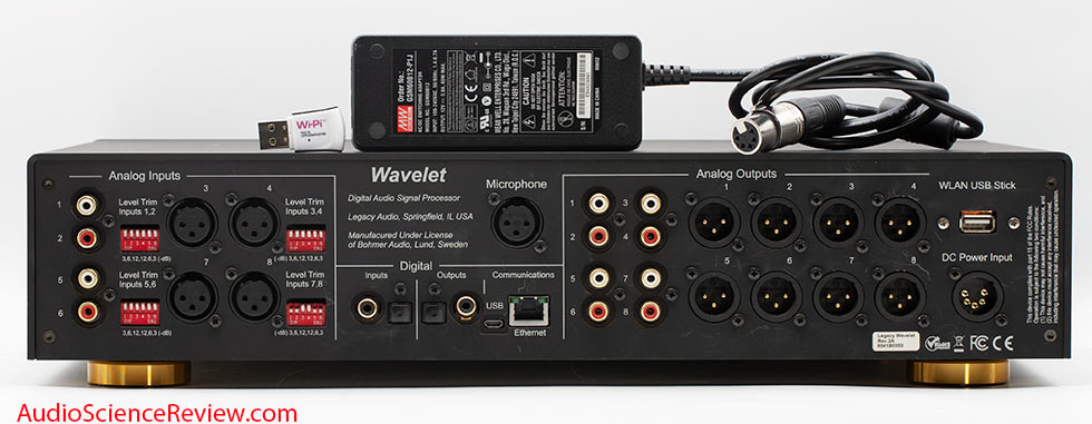 Legacy wavelet processor Review Back Panel DAC home theater room correction DSP.jpg