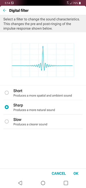 LG G7 ThinQ Audio DAC filter Selection.png