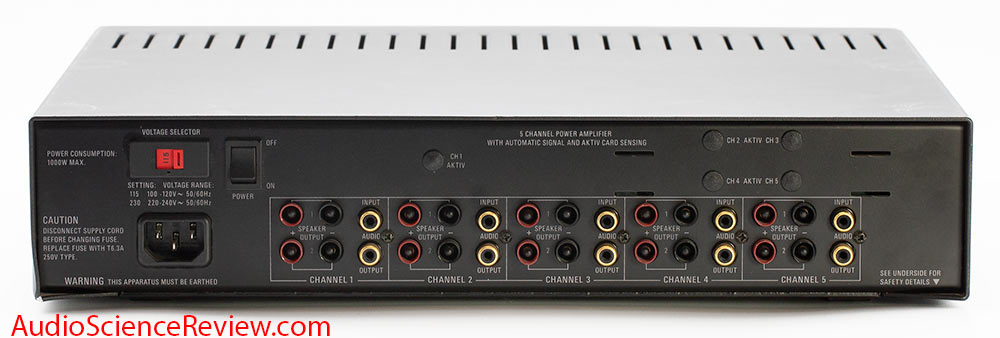 Linn AV5125 4-channel amplifier Back Panel Inputs Outputs Audio Measurements.jpg