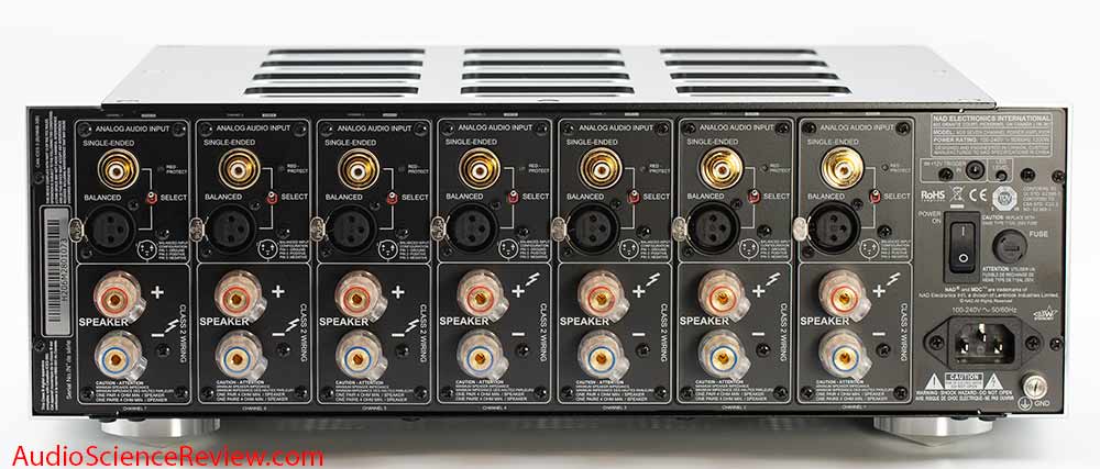 NAD M28 Multichannel Purifi Class D Amplifier Audio XLR RCA Home Theater Review.jpg