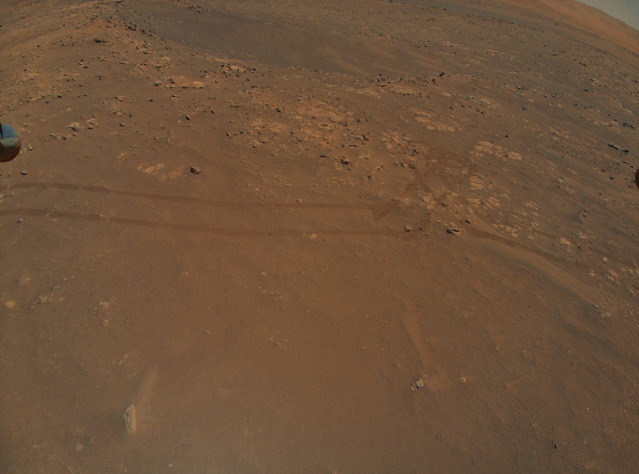 nasas-mars-helicopter tracks from Perseverance Rover.jpeg