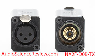 Neutrik NA2F-D0B-TX Transformer Balanced XLR to RCA Converter connectors Review.jpg