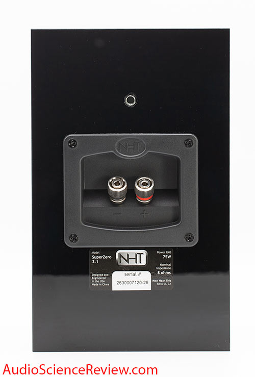 NHT Super Zero 2.1 Review speaker wall mount back panel bookshelf.jpg