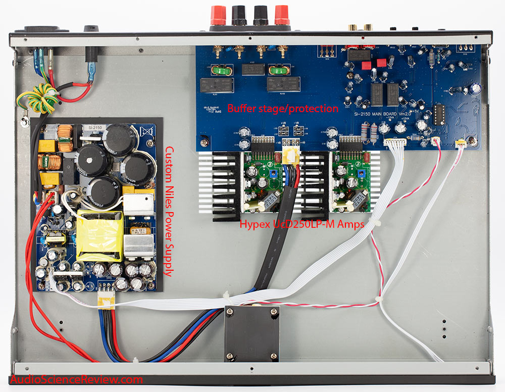 Niles SI-2150 Amplifier Custom Install Stereo Audio Teardown.jpg