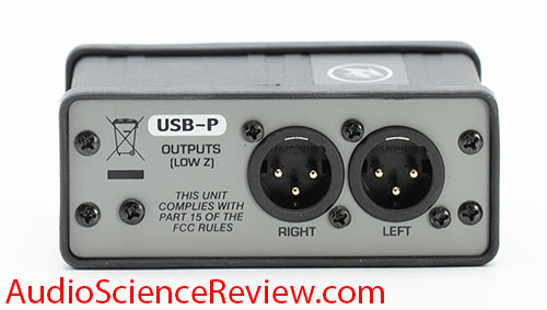 Peavey USB-P DAC Review back panel XLR.jpg