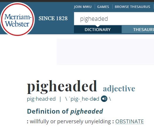 Pig-headed - Merriam.jpg