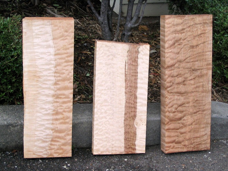 Quilted Maple Slabs.JPG