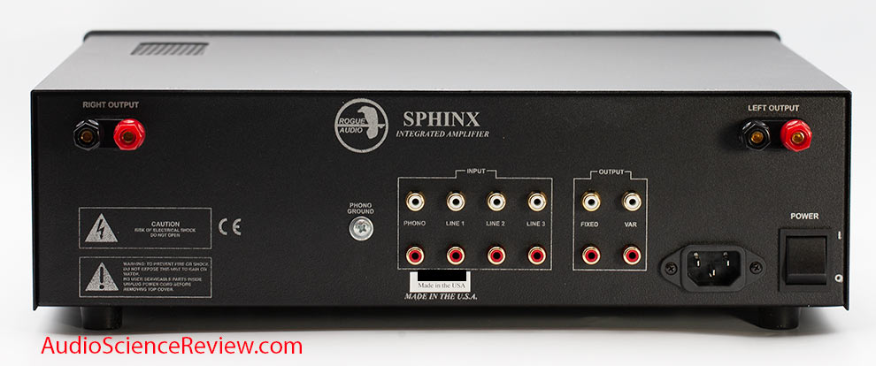 Rogue Audio Sphinx V3 SNR Review back panel phono Integrated Tube Amplifier.jpg