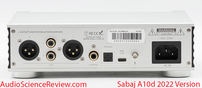 Sabaj A10d 2022 Review Bluetooth back panel balanced Stereo DAC Headphone Amplifier.jpg