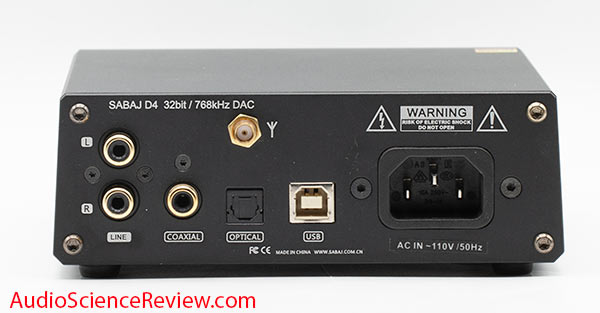 Sabaj D4 Review (DAC & Amp) | Audio Science Review (ASR) Forum