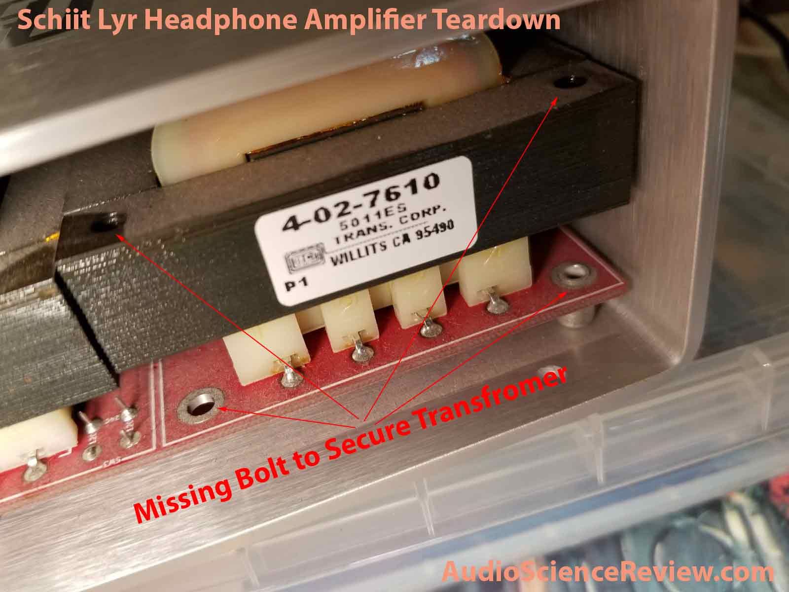 Schiit Lyr Headphone Amplifier transformer Teardown.jpg