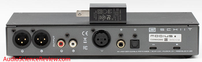 Schiit Modius E Balanced stereo audio dac coax back panel review.jpg