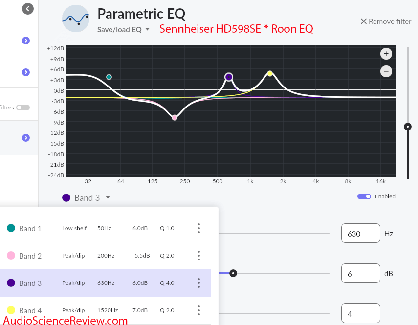 Sennheiser HD 598SE equalization eq open back Headphone.png