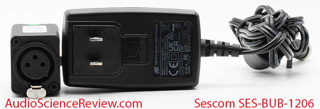 Sescom SES-BUB-1206 XLR Balanced to Unbalanced RCA Active Converter Power Supply Review.jpg